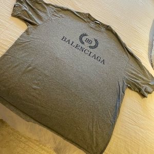 *Authentic* Balenciaga men’s t-shirt, size large. Worn twice, perfect condition.